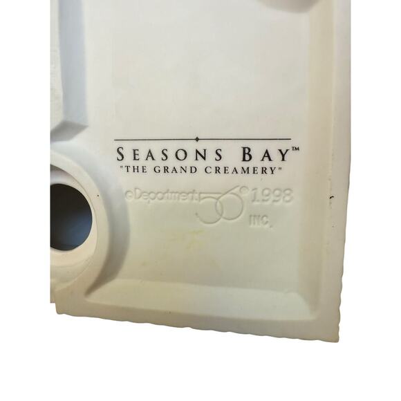 Vintage Department 56 Seasons Bay The Grand Creamery Retired 1998 - Picture 3 of 7